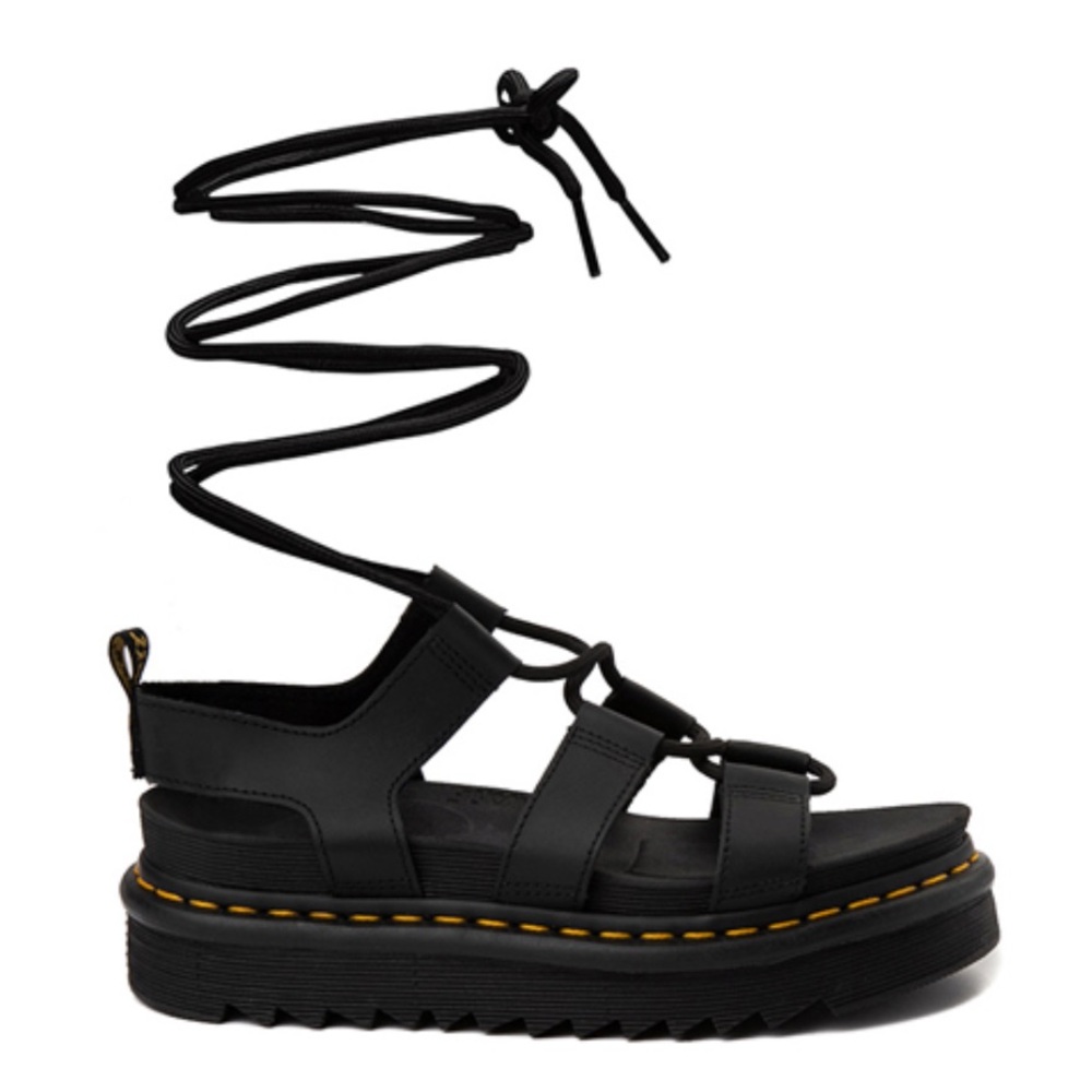 Black Gladiator Sandals